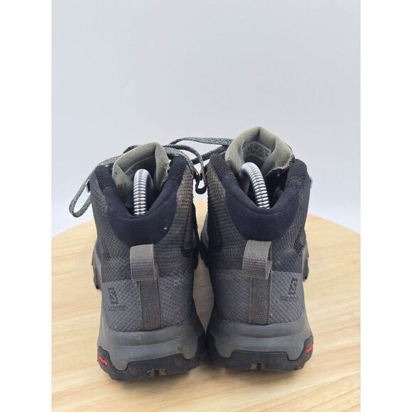 Salomon Outline Mid GTX 404844 Black Waterproof Hiking Boots Women’s Size 7 - Picture 4 of 8